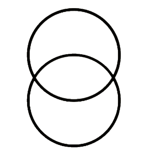 VESICA PISCIS INTUICION BLANCA